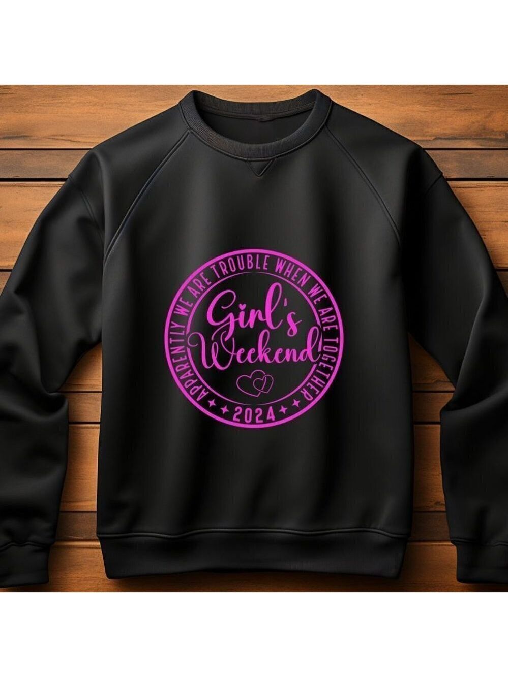 Girls Trip Custom Sweatshirt Sweater Handcrafted